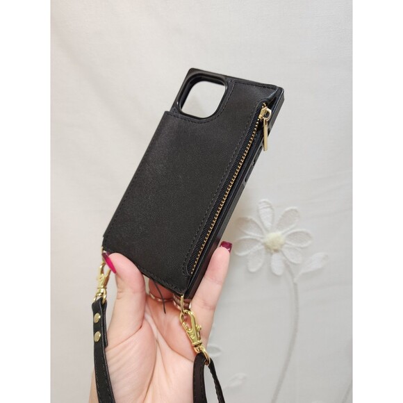 Cell Phone 3 Pc Lot Pink Black Protector Carrying Case Straps Wallet Durable - Picture 6 of 15